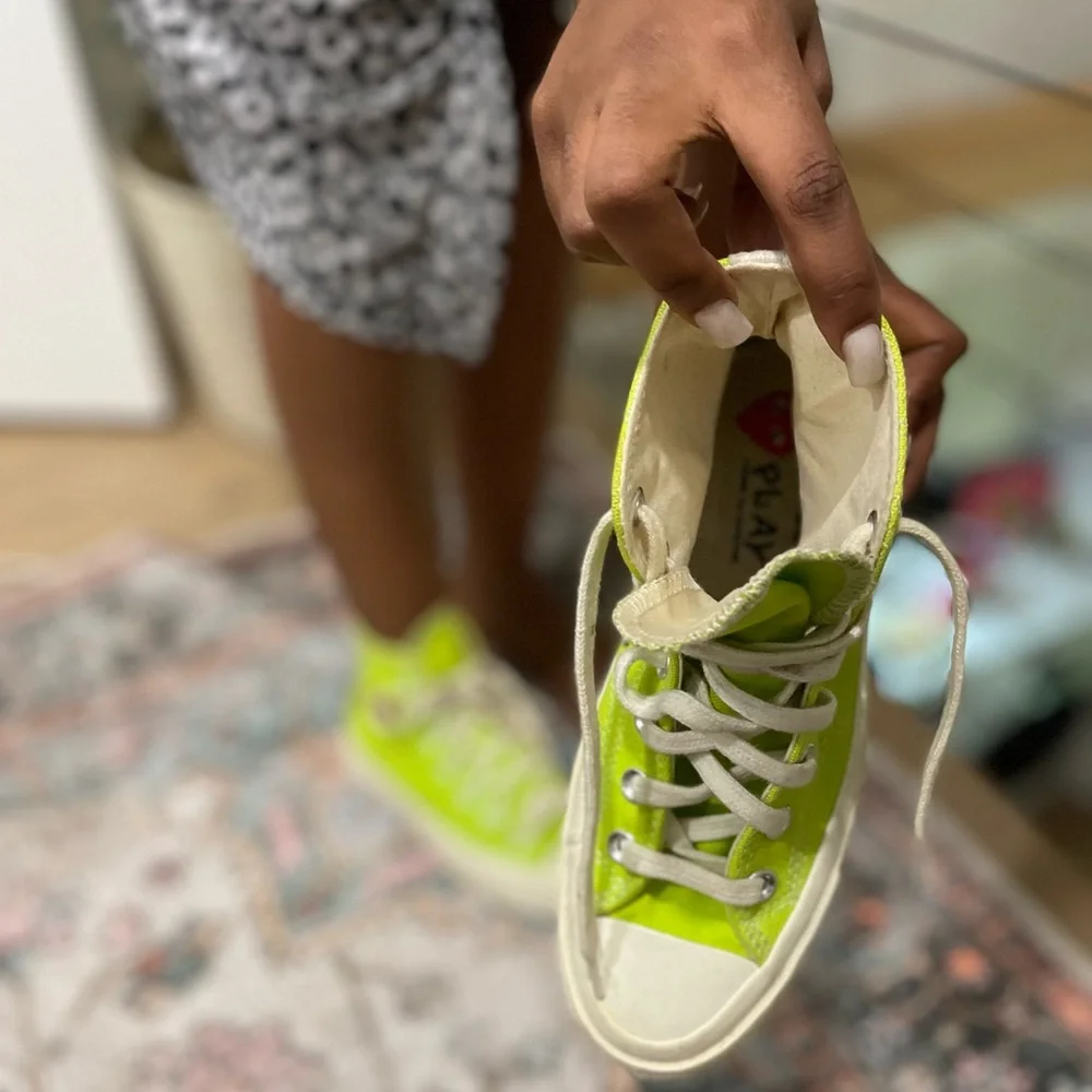 Lime Green Comme Des Garçons